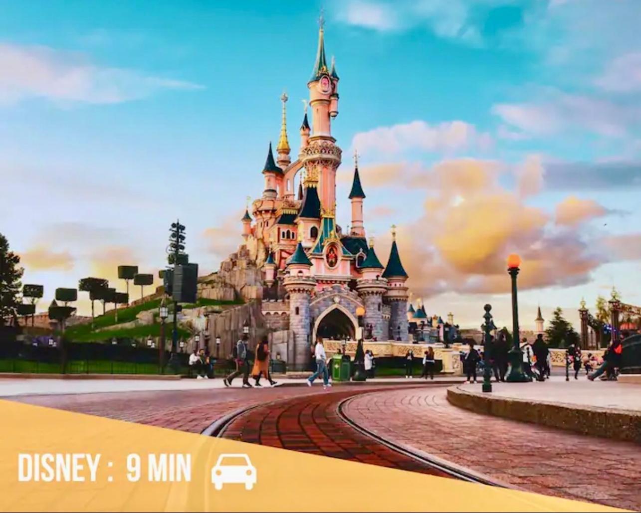 Studio 2 Adultes 2 Enfants Parcs Disneyland Paris Montévrain Dış mekan fotoğraf