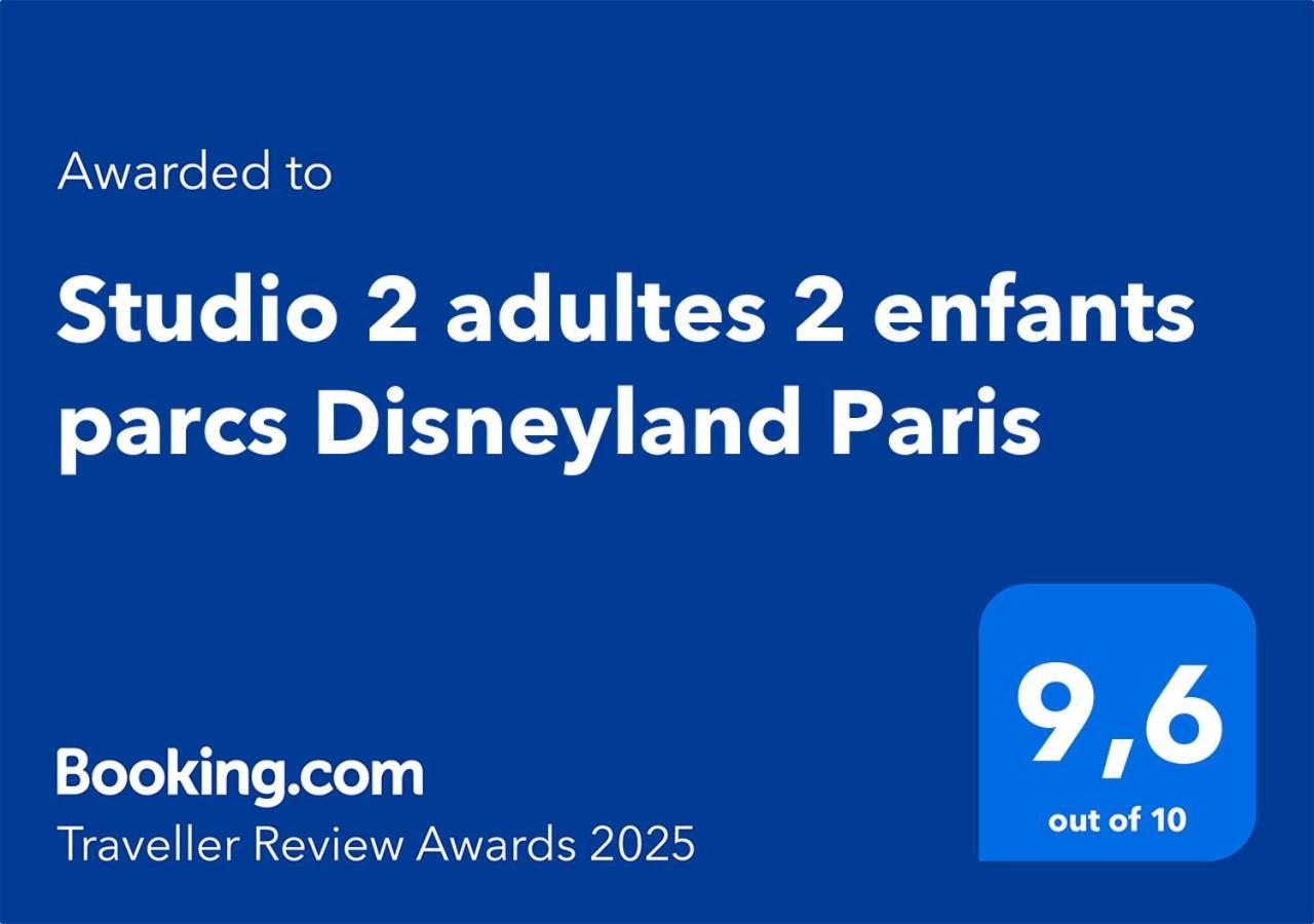 Studio 2 Adultes 2 Enfants Parcs Disneyland Paris Montévrain Dış mekan fotoğraf